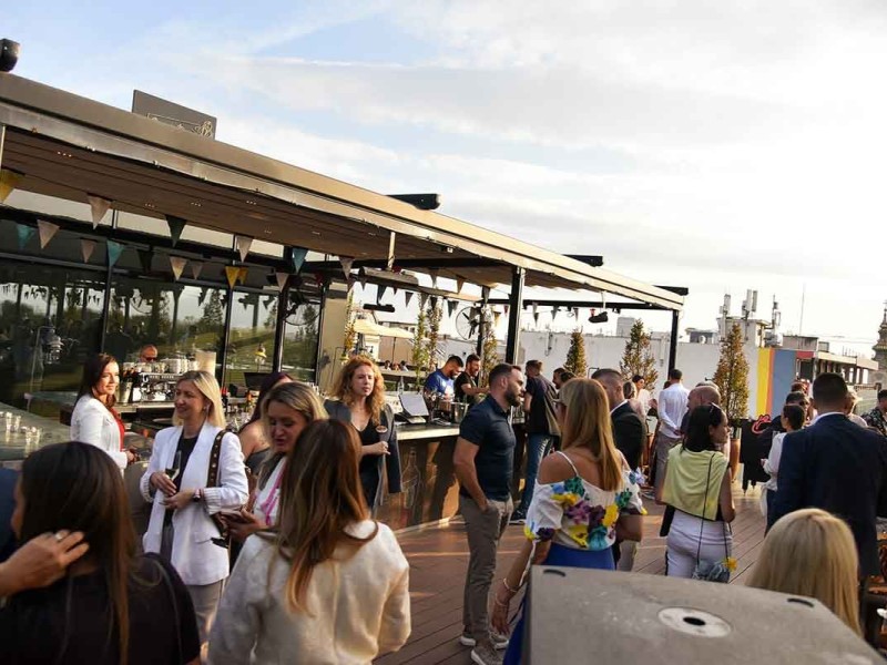 A sunset to remember More than 60 corporate leaders gathered above belgrade