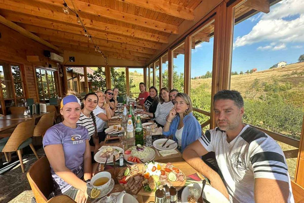 FAM trip lunch