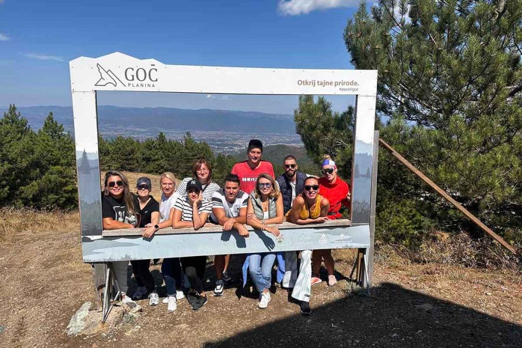 Goč mountain group photo